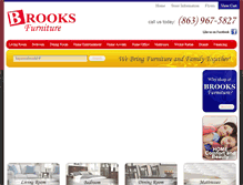 Tablet Screenshot of brooksfurnitureinc.com